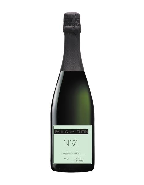 PAUL G. VALENTIN - Crémant de Limoux AOC - Brut Nature - 