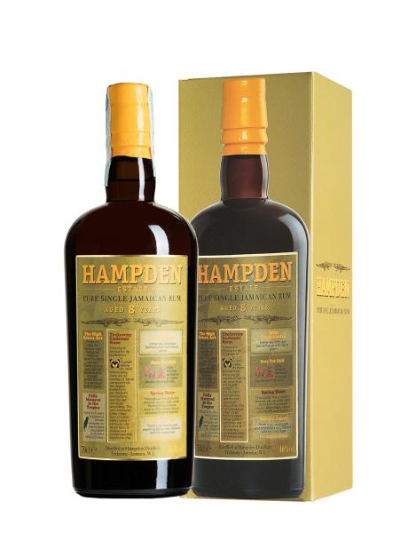 HAMPDEN ESTATE - Pure Single Jamaican Rum 8 Years - ASTUCCIATO