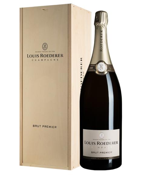 LOUIS ROEDERER - JÉROBOAM - Champagne AOC Premier Cru - Brut - CASSETTA DI LEGNO