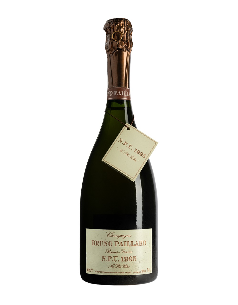 BRUNO PAILLARD シャンパン NPU 1995 1995 Bruno Paillard N.P.U. Nec Plus Ultra, Champagne, France
